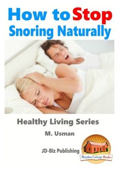 portada How to Stop Snoring Naturally
