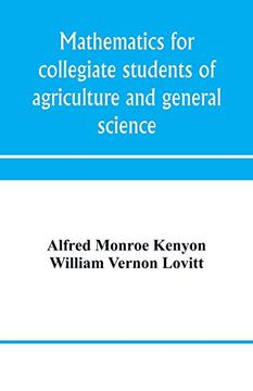 portada Mathematics for Collegiate Students of Agriculture and General Science (en Inglés)