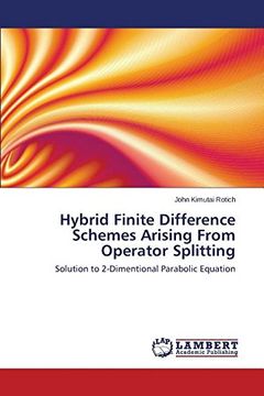 portada Hybrid Finite Difference Schemes Arising From Operator Splitting
