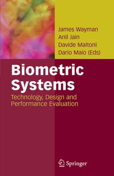 portada Biometric Systems: Technology, Design and Performance Evaluation (en Inglés)