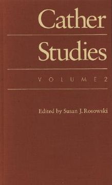 portada cather studies, volume 2 (en Inglés)