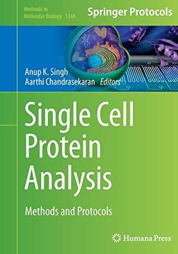 portada Single Cell Protein Analysis: Methods and Protocols (Methods in Molecular Biology, 1346) (en Inglés)