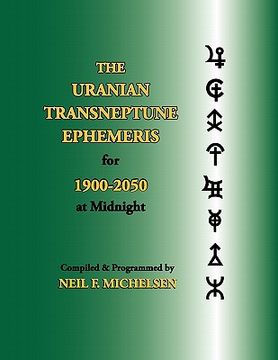 portada the uranian transneptune ephemeris for 1900-2050 at midnight