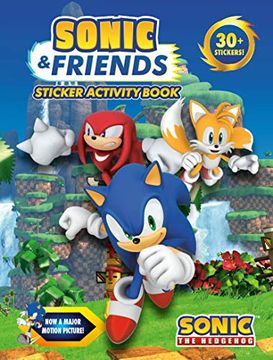 portada Sonic & Friends Sticker Activity Book (Sonic the Hedgehog) (en Inglés)