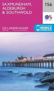 portada Saxmundham, Aldeburgh & Southwold (os Landranger Map) (in English)