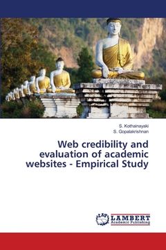 portada Web credibility and evaluation of academic websites - Empirical Study (in English)
