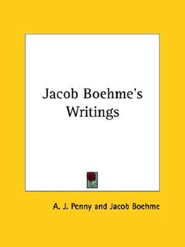 portada jacob boehme's writings (in English)