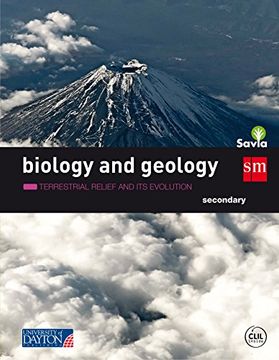portada Biology and geology. 1 Secondary. Savia: Valencia, Cantabria, Castilla-La Mancha, Cataluña, Baleares
