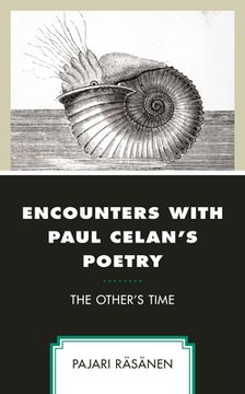portada Encounters with Paul Celan's Poetry: The Other's Time (in English)