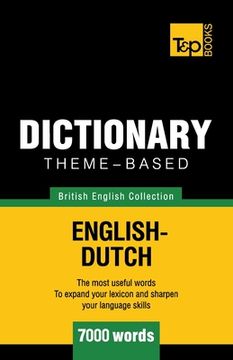 portada Theme-based dictionary British English-Dutch - 7000 words (en Inglés)