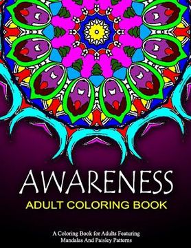 portada AWARENESS ADULT COLORING BOOKS - Vol.15: relaxation coloring books for adults (in English)