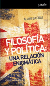 portada Filosofia y Politica: Una Relacion Enigmatica