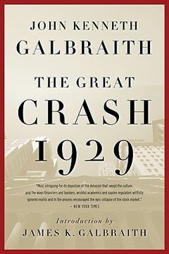 portada The Great Crash 1929 (en Inglés)