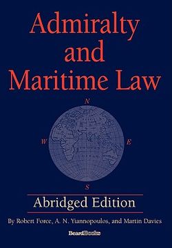 portada admiralty and maritime law abridged edition (en Inglés)