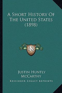 portada a short history of the united states (1898) (in English)