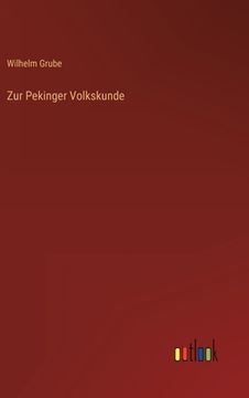 portada Zur Pekinger Volkskunde (in German)