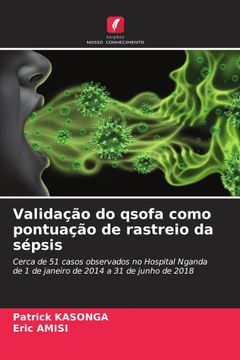 portada Validação do Qsofa Como Pontuação de Rastreio da Sépsis