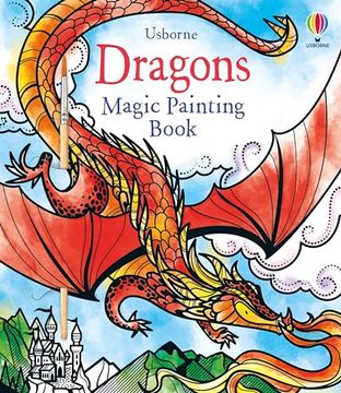 portada Dragons Magic Painting Book (Magic Painting Books) (in English)