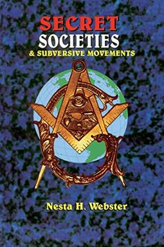 portada Secret Societies & Submersive Movements (en Inglés)
