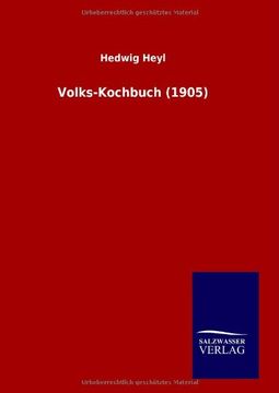 portada Volks-Kochbuch (1905) (German Edition)
