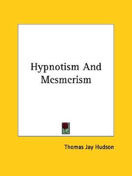 portada hypnotism and mesmerism (en Inglés)