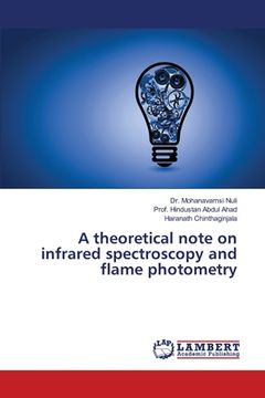 portada A theoretical note on infrared spectroscopy and flame photometry (en Inglés)