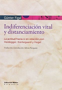 portada Indiferenciación Vital y Distanciamiento (in Spanish)