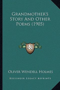 portada grandmother's story and other poems (1905)
