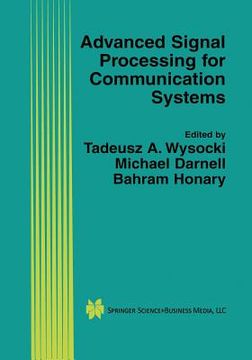 portada Advanced Signal Processing for Communication Systems (en Inglés)