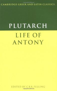 portada Plutarch: Life of Antony Paperback (Cambridge Greek and Latin Classics) (en Inglés)