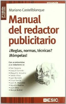 portada Manual del Redactor Publicitario