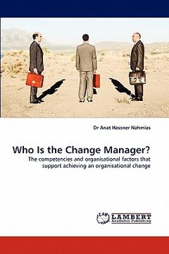 portada who is the change manager? (in English)