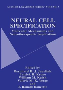 portada Neural Cell Specification: Molecular Mechanisms and Neurotherapeutic Implications