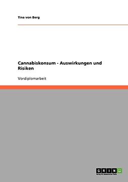 portada Cannabiskonsum - Auswirkungen und Risiken (German Edition)