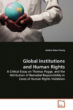 portada global institutions and human rights (en Inglés)