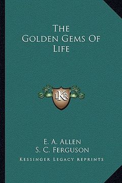 portada the golden gems of life (en Inglés)