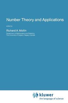 portada number theory and applications (en Inglés)