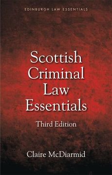 portada Scottish Criminal Law Essentials (Edinburgh Law Essentials)