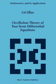 portada oscillation theory of two-term differential equations (en Inglés)