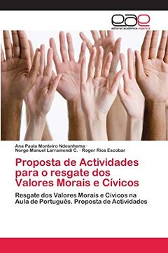 portada Proposta de Actividades Para o Resgate dos Valores Morais e Cívicos