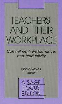 portada teachers and their workplace: commitment, performance, and productivity (in English)