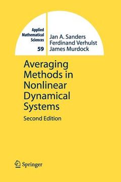 portada averaging methods in nonlinear dynamical systems (in English)
