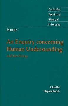 portada an enquiry concerning human understanding and other writings