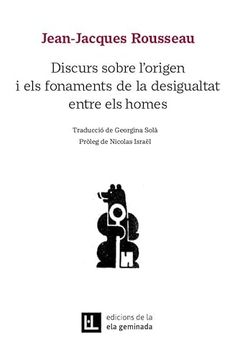portada Discurs Sobre L'origen i els Fonaments de la Desigualtat Entre els Homes (in Catalá)