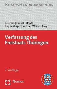 portada Verfassung des Freistaats Thüringen (en Alemán)