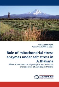 portada role of mitochondrial stress enzymes under salt stress in a.thaliana (en Inglés)