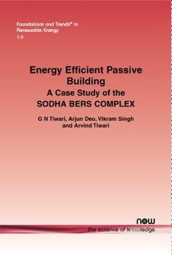 portada Energy Efficient Passive Building: A case study of the SODHA BERS COMPLEX (en Inglés)