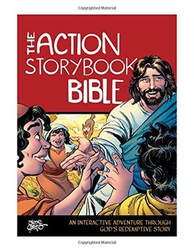 portada The Action Storybook Bible: An Interactive Adventure Through God'S Redemptive Story (Action Bible) (en Inglés)