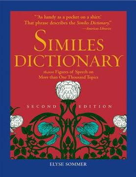 portada similes dictionary (en Inglés)