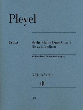 portada Sechs Kleine Duos op. 8 für Zwei Violinen
